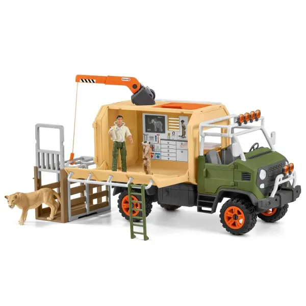 Großer Truck Tierrettung