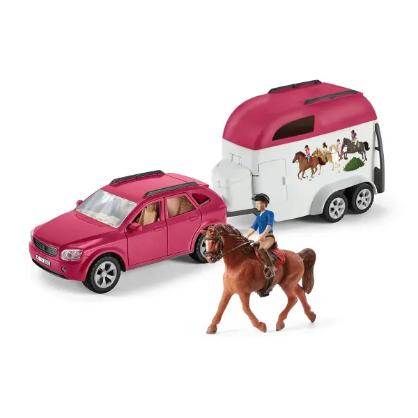 SUV mit Anhänger
